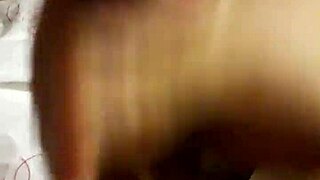 Amateur masturbates big cock in bold session