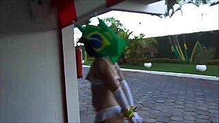 Brazilian slave raiane feels the bdsm bondage intensely