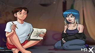 Summertimesaga features stripping in episode 79