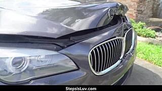 Alicia Williams and Johnny Love's knock 'em dead car sex session