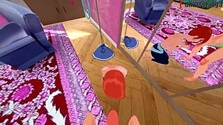 Gwen Tennyson Fucks in Front of Mirror for Ben 10 Pov