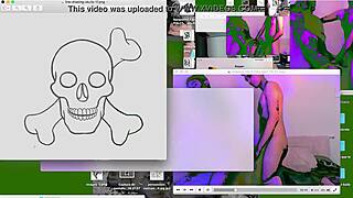 follando en el escritorio with twink bareback webcam