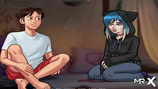 Summertimesaga features stripping in episode 79