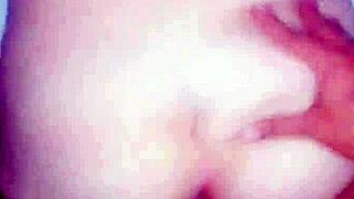 The nympho neighbor comes for anal sex at dawn