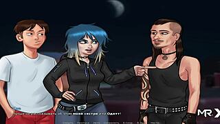 Summertimesaga features stripping in episode 79