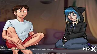 Summertimesaga features stripping in episode 79