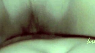 A horny hottie babe with big tits craves cock sucking and cum in close up