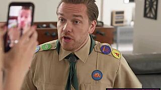 aren't you a little old to be a scout? moms teach sex to step sis