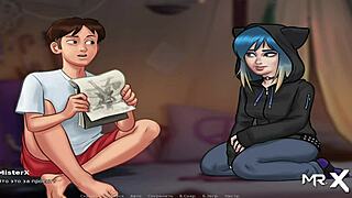 Summertimesaga features stripping in episode 79