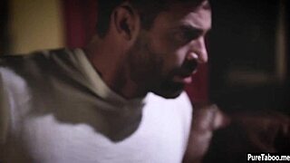 Petite teen 18+ in weird reality with older guy