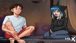 Summertimesaga features stripping in episode 79