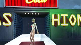 fallout 4 fashion with big boobs sky