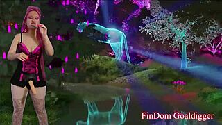 Joy Enjoy Cum Eating In Femdom Liquid Lunch Game