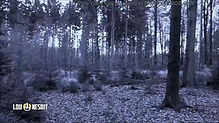 Lou Nesbit spits on Lia Louise's ass in femdom anal