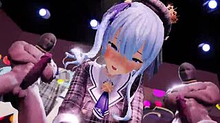 Suisei Sex in Hololive MMD!