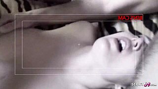 saggy tits teen melissa black in hidden no-condom gangbang