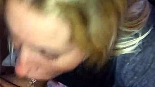 Watch her pretty face as she deepthroats until I burst