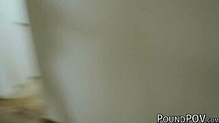 busty milf brooklyn chase drilled after pov titty fuck