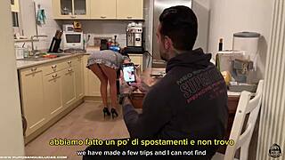 Stepaunt's husband away? No problem. Giulia Diamond's got a plan
