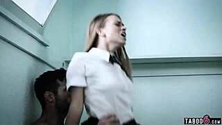 recorded fucking her teacher after practice passionately