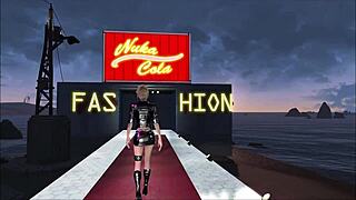 fallout 4 fashion with big boobs sky