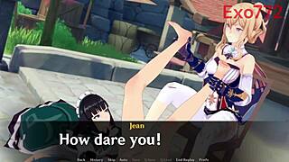 jean genshin impact anime compilation