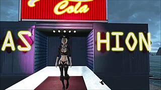 fallout 4 fashion with big boobs sky