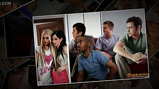 nicole heat in hardcore group gangbang with cumshot