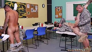 Gay Sex XXX: Guys of Japan Military Drill Sergeant