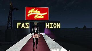 fallout 4 fashion with big boobs sky