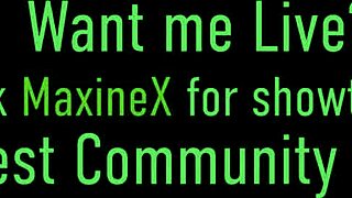 Maxine X Sucks Alec Knights While Riding