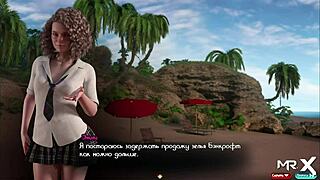 Treasure of Nadia: Smart Girl Fucked on the Beach Episode 2-8