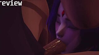 Raven asks, 'want this dick?'