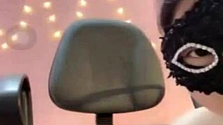 Bunny live show full face talking.