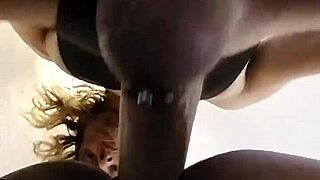 Bent Over Teen's Shaved POV Slam!