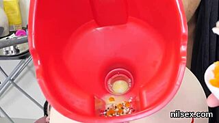 Frisky sweetie dragged to anal nuthouse for bizarre banging! 😳