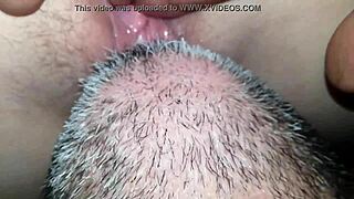 Boldly Licking My Wife's Sweet Little Pussy