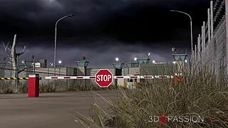 Horny Blonde Lesbian Slut in Restraints Gets Fucked by Strap-On