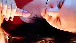 slut sucks cock and gets fucked doggystyle hard