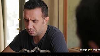 horny french maid with perfect natural-tits has multiple orgasms