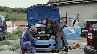 electrifying doggy position pounding the shaved pussy of teen amateur in hardcore sex