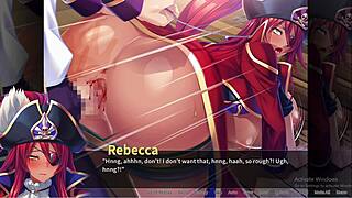Rebecca H's Pirate Booty Gets Bukkaked