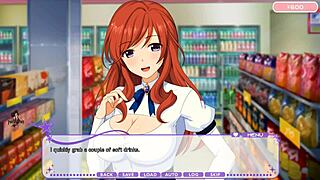 Lewd Project Idol Ara Ara flaunts big tits in sexy game scene