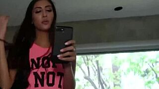 Gianna Dior catches her stepbrother creeping around