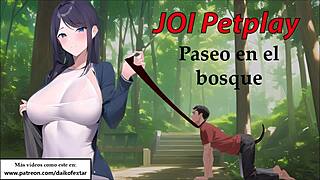 Te saco a pasear con correa en petplay anal