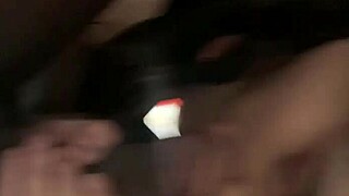 Brazilian Teen Feels Intense BBC Cumshot Swallow