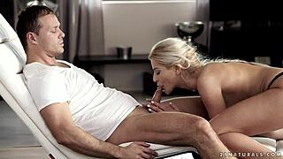 In this hot scene, cherry kiss engages in erotic anal sex with ass licking and blowjob