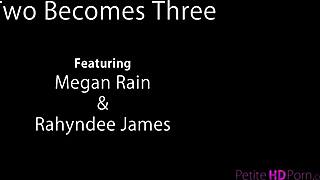 Hot Threesome with Petite Teen 18+ Cutie!