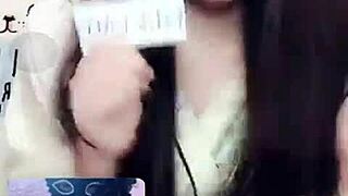 Bunny live show full face talking.