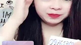 Bunny live show full face talking.